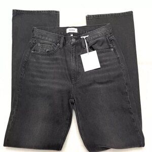 Pistola Women's Black Alexa High Rise Flare With Slit Jeans Size 26 NWT